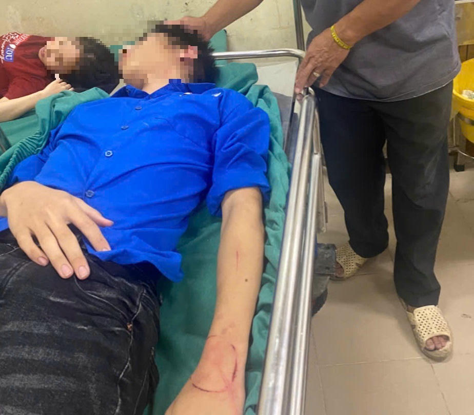 Hiện ch&aacute;u M.B.N đang được điều trị tại bệnh vi&ecirc;n Đa khoa Hải Dương