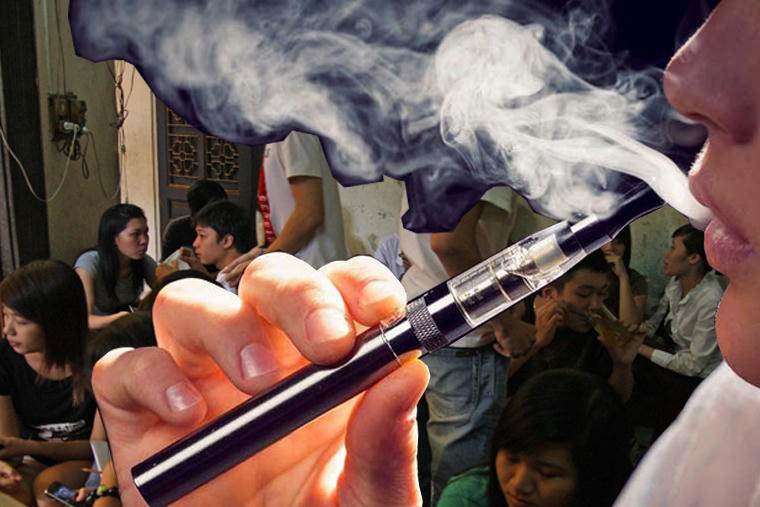 T&igrave;nh trạng học sinh, sinh vi&ecirc;n h&uacute;t TLĐT đang c&oacute; xu hướng gia tăng nhanh ch&oacute;ng. (Ảnh minh hoạ)