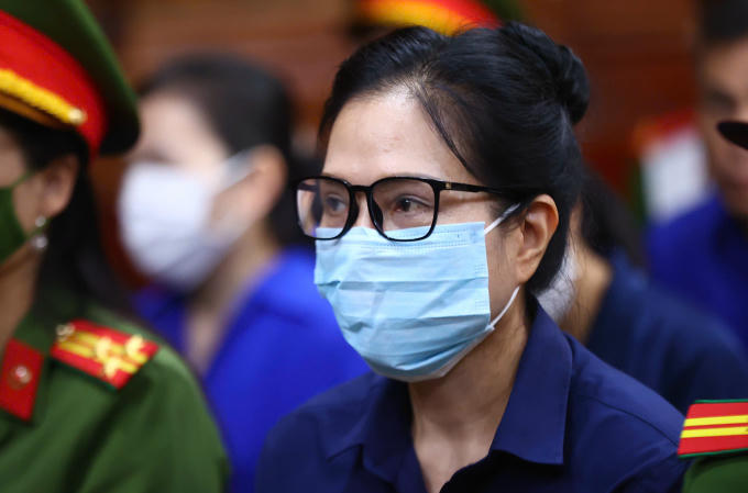 &nbsp;Bị c&aacute;o Hằng tại phi&ecirc;n xử.&nbsp;