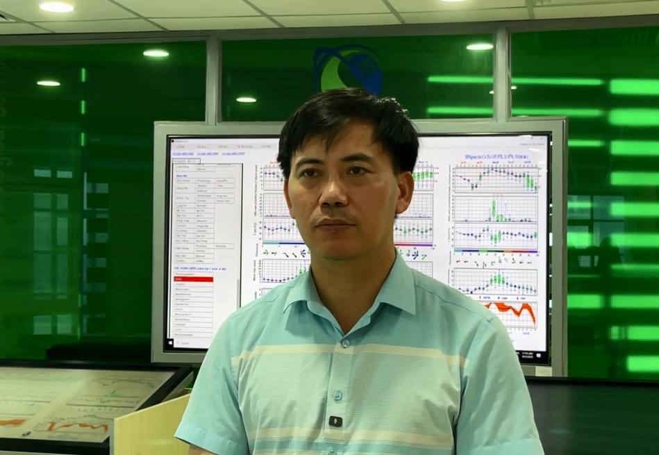 &Ocirc;ng Nguyễn Văn Hưởng, Trưởng ph&ograve;ng Dự b&aacute;o thời tiết, Trung t&acirc;m Dự b&aacute;o KTTV Quốc gia.