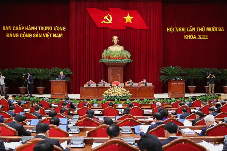 Th&ocirc;ng c&aacute;o b&aacute;o ch&iacute; ng&agrave;y l&agrave;m việc thứ nhất Hội nghị Trung ương 13, kh&oacute;a XIII