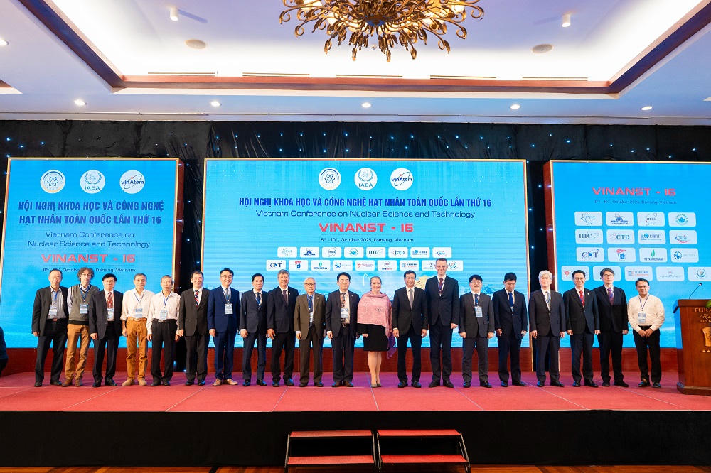 C&aacute;c chuy&ecirc;n gia, nh&agrave; khoa học tham dự Hội nghị Khoa học v&agrave; C&ocirc;ng nghệ hạt nh&acirc;n to&agrave;n quốc lần thứ 16 năm 2025.