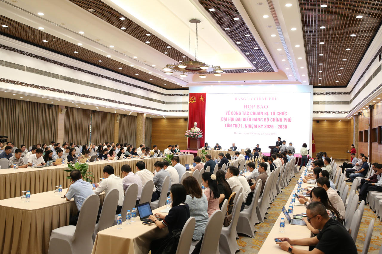 Quang cảnh buổi Họp b&aacute;o. (Ảnh: N.H)