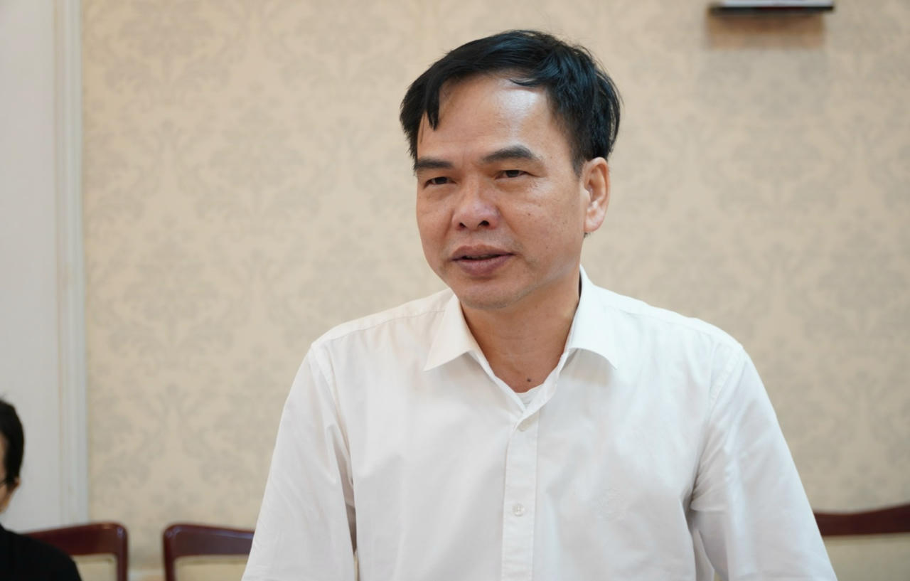 TS. Mai Thế Toản - Ph&oacute; Cục trưởng Cục Địa chất v&agrave; Kho&aacute;ng sản Việt Nam.