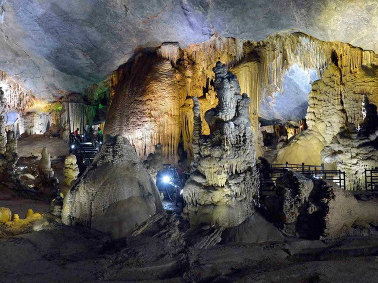 Động Thi&ecirc;n Đường, một kỳ quan thuộc Di sản  thi&ecirc;n nhi&ecirc;n thế giới Vườn Quốc gia Phong Nha - Kẻ B&agrave;ng.  (Nguồn: Thanh H&agrave;)