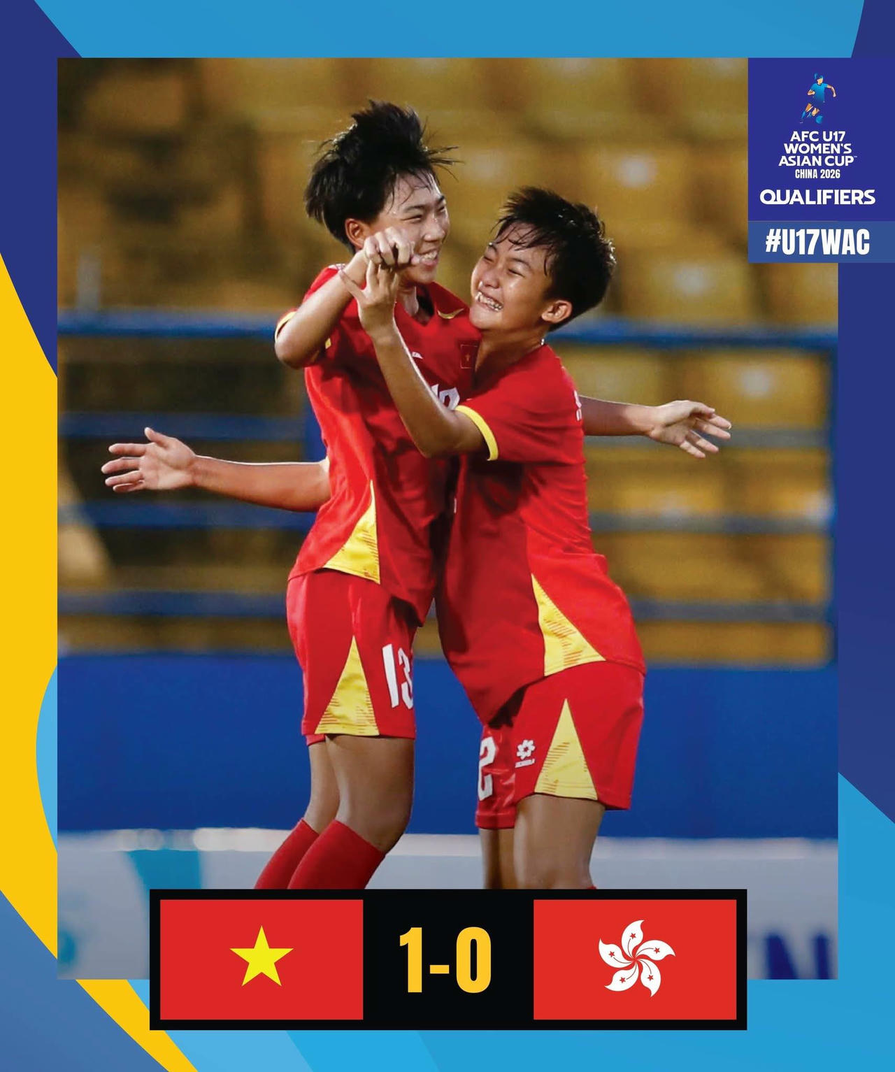 U17 nữ Việt Nam c&oacute; v&eacute; dự v&ograve;ng chung kết U17 Ch&acirc;u &Aacute;