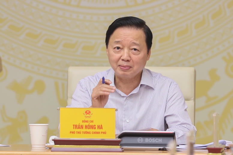 Ph&oacute; Thủ tướng Trần Hồng H&agrave; ph&aacute;t biểu tại Hội nghị - Ảnh: VGP/Nhật Bắc
