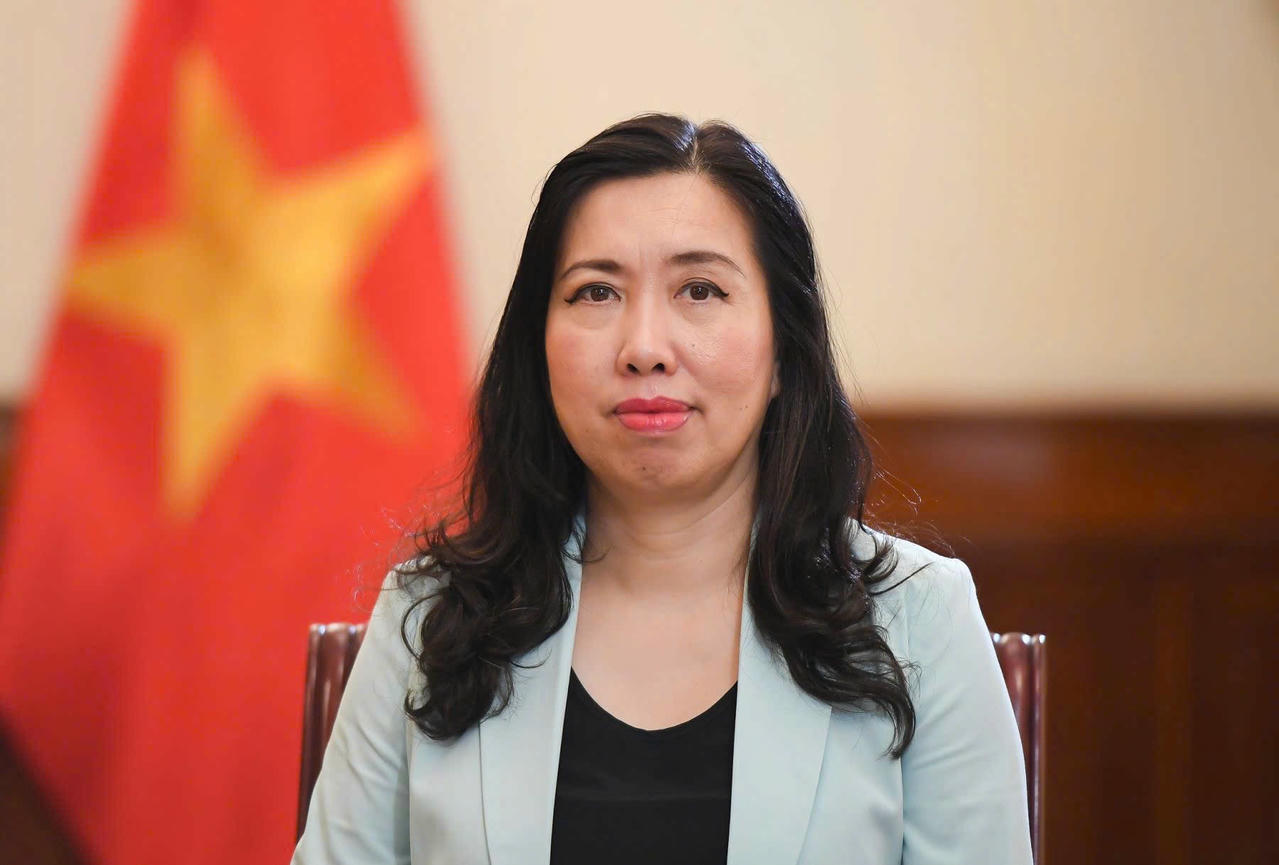 Thứ trưởng Bộ Ngoại giao L&ecirc; Thị Thu Hằng. Ảnh: B&aacute;o Thế giới v&agrave; Việt Nam