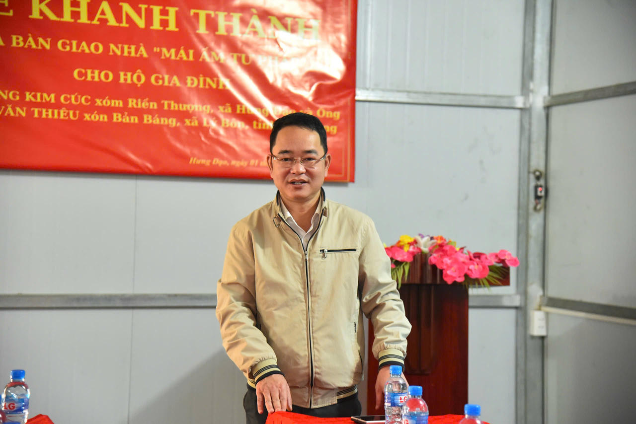 Tiến sĩ Vũ Ho&agrave;i Nam, Tổng Bi&ecirc;n Tập B&aacute;o Ph&aacute;p luật Việt Nam ph&aacute;t biểu tại lễ. (Ảnh: Thanh T&ugrave;ng)