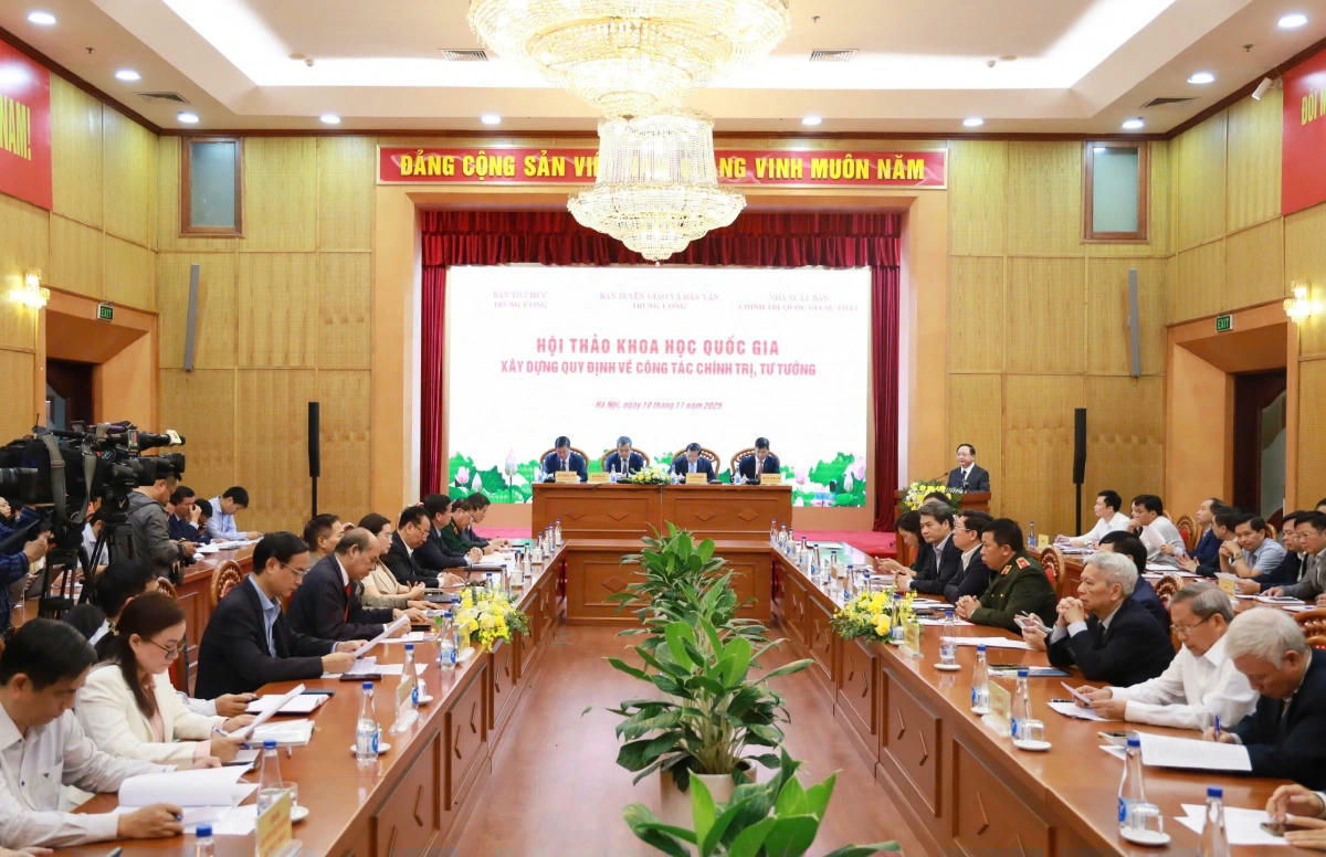 To&agrave;n cảnh hội thảo. Ảnh: vov.vn