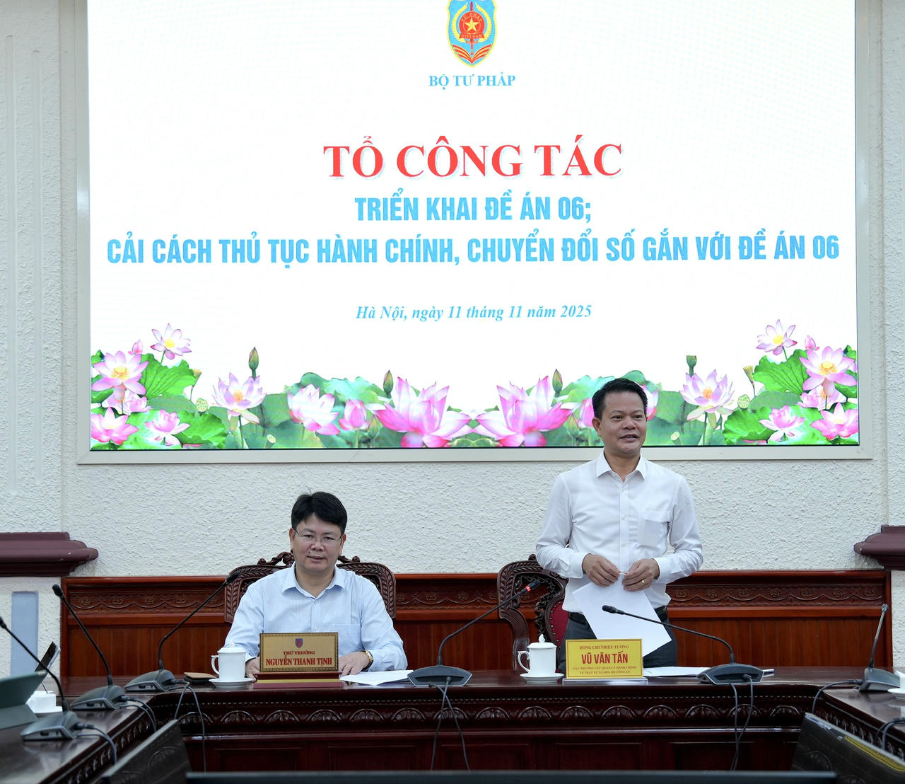 Cần tập trung đầu tư x&acirc;y dựng c&aacute;c cơ sở dữ liệu thiết yếu của ng&agrave;nh Tư ph&aacute;p