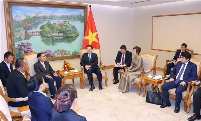 Ph&oacute; Thủ tướng Mai Văn Ch&iacute;nh cho biết, Đảng, Nh&agrave; nước, Ch&iacute;nh phủ v&agrave; Nh&acirc;n d&acirc;n Việt Nam ủng hộ mạnh mẽ, to&agrave;n diện c&ocirc;ng cuộc đổi mới, bảo vệ v&agrave; x&acirc;y dựng đất nước L&agrave;o. Ảnh: TTXVN