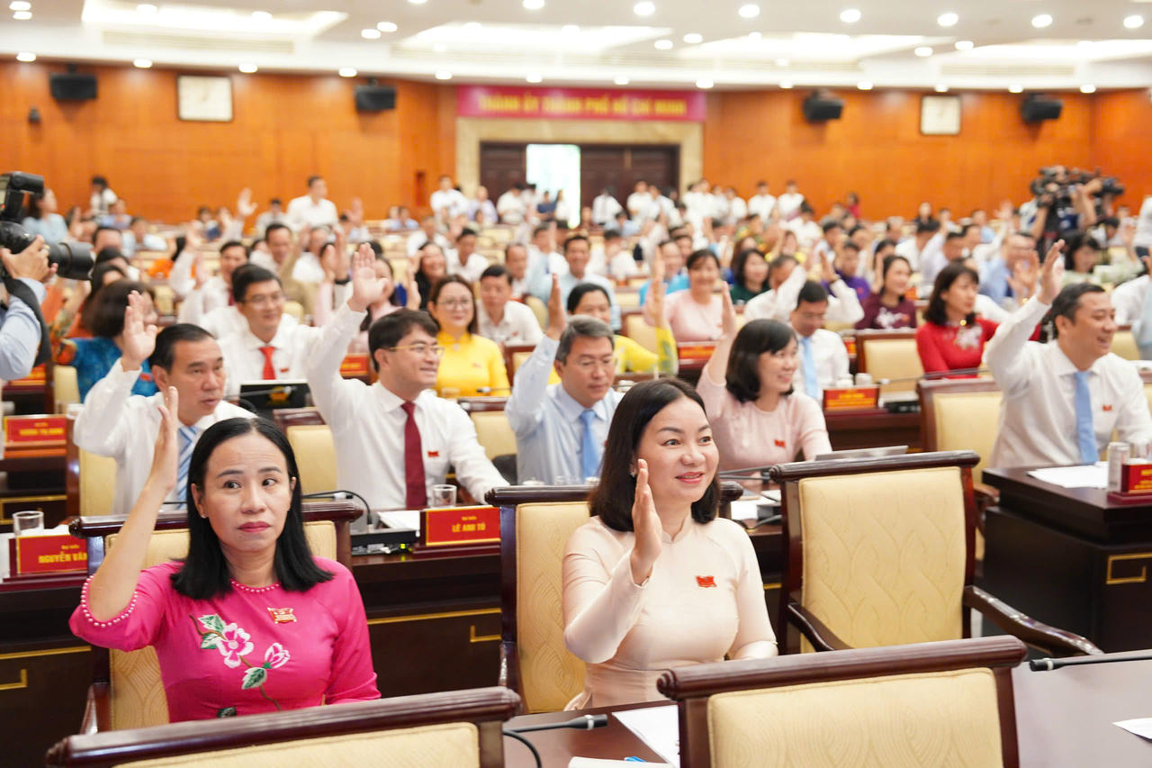 HĐND TP Hồ Ch&iacute; Minh khai mạc kỳ họp thứ 5 kh&oacute;a X, nhiệm kỳ 2021-2026.