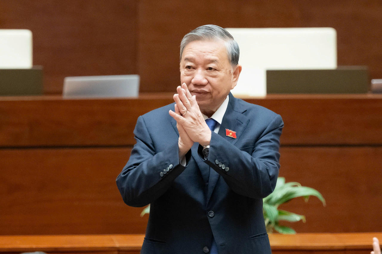 Tổng B&iacute; thư T&ocirc; L&acirc;m dự Hội nghị.&amp;amp;nbsp;(Ảnh: quochoi.vn)