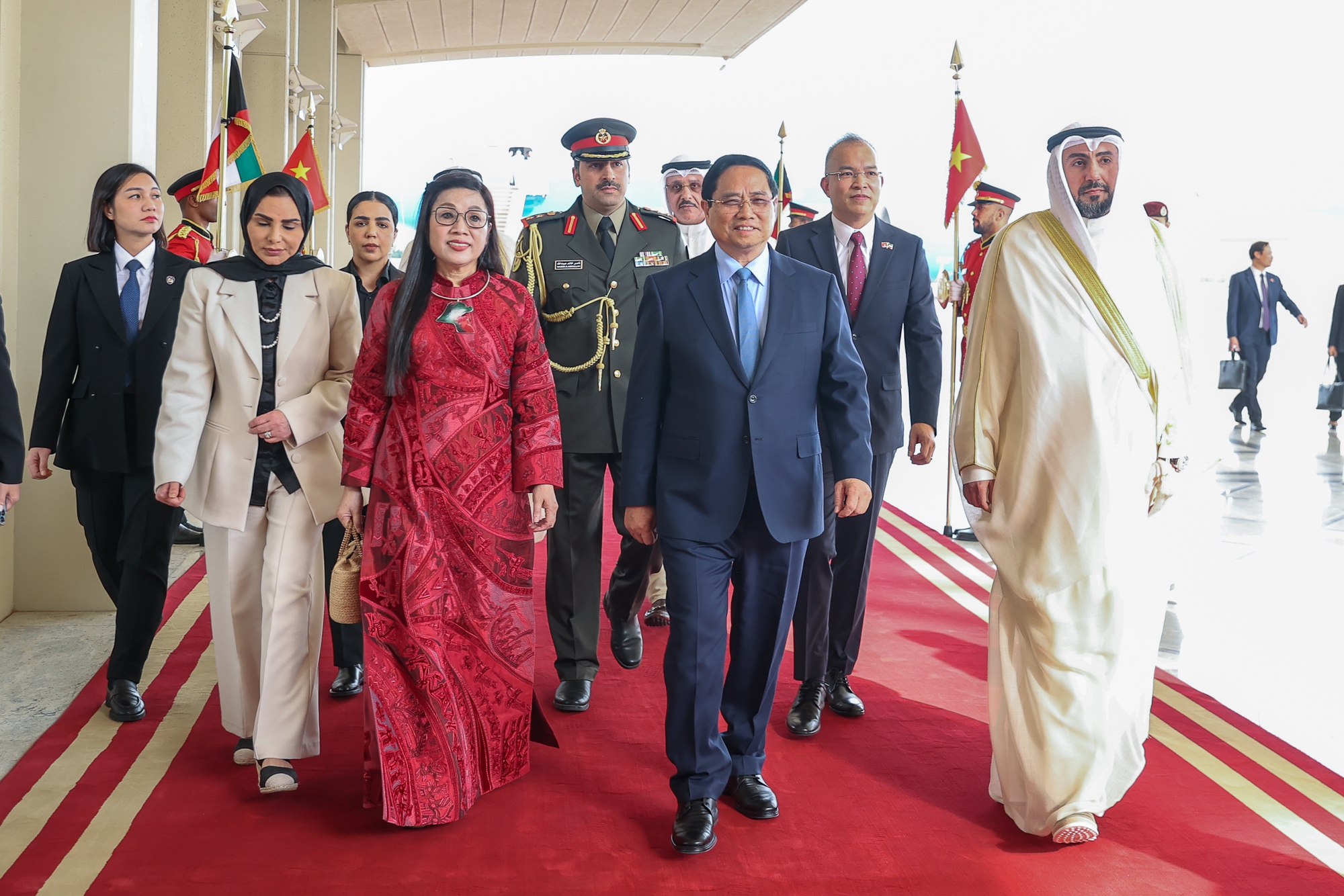 Dự kiến trong chuyến thăm Kuwait lần n&agrave;y, Thủ tướng Phạm Minh Ch&iacute;nh sẽ c&oacute; c&aacute;c cuộc hội đ&agrave;m, hội kiến với Quốc vương Kuwait, Thủ tướng Kuwait, Ho&agrave;ng Th&aacute;i tử Kuwait... - Ảnh: VGP/Nhật Bắc