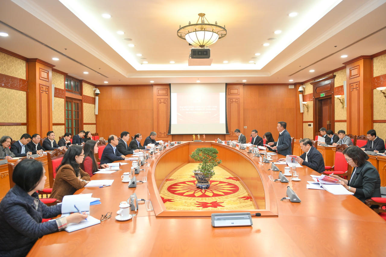 Quang cảnh cuộc họp. Ảnh: nhandan.vn