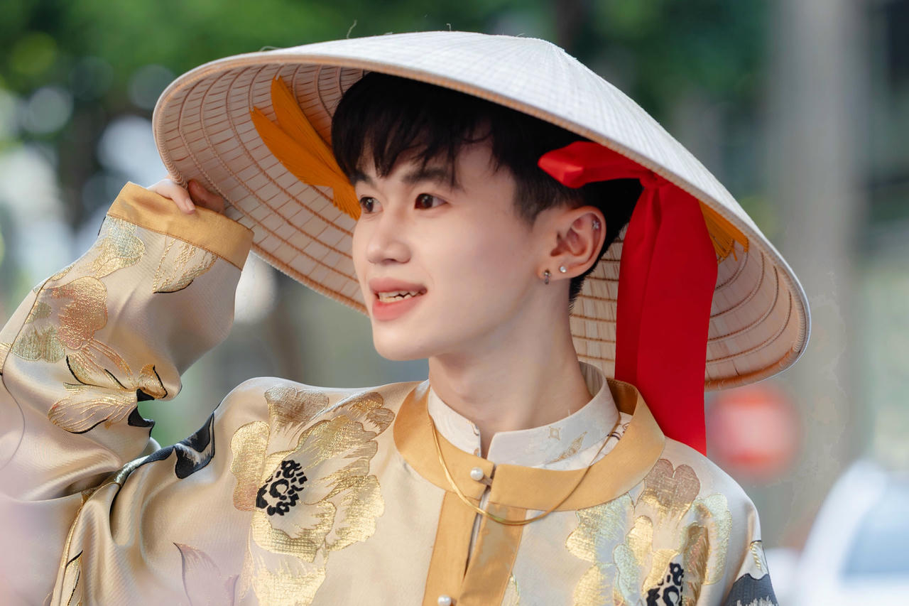 C&aacute;c bạn trẻ h&agrave;o hứng tham gia sự kiện.