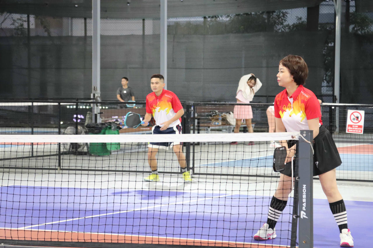 S&ocirc;i nổi Giải Pickleball B&aacute;o Ph&aacute;p luật Việt Nam Open - C&uacute;p ACSV lần thứ nhất, năm 2025