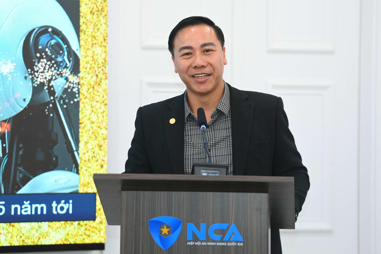 Thượng t&aacute; Nguyễn Đ&igrave;nh Đỗ Thi, Ph&oacute; Trưởng ph&ograve;ng An ninh th&ocirc;ng tin mạng (A05, Bộ C&ocirc;ng an). (Ảnh trong b&agrave;i: NCA)