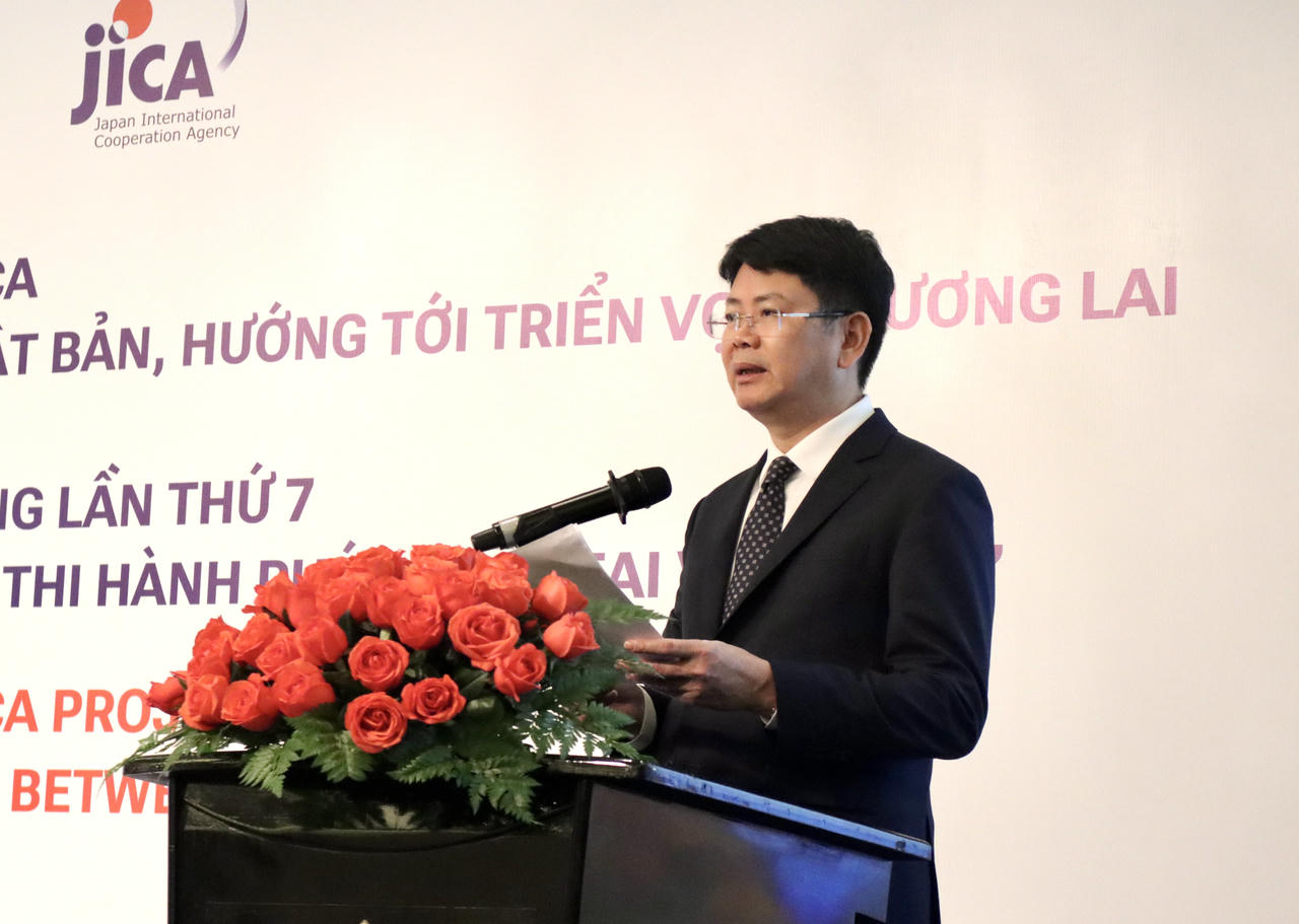 Thứ trưởng Bộ Tư ph&aacute;p Việt Nam Nguyễn Thanh Tịnh ph&aacute;t biểu khai mạc.