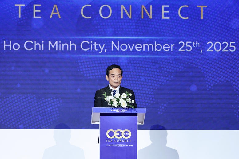 B&iacute; thư Th&agrave;nh ủy TP HCM Trần Lưu Quang ph&aacute;t biểu tại chương tr&igrave;nh - Ảnh: VGP/Nhật Bắc