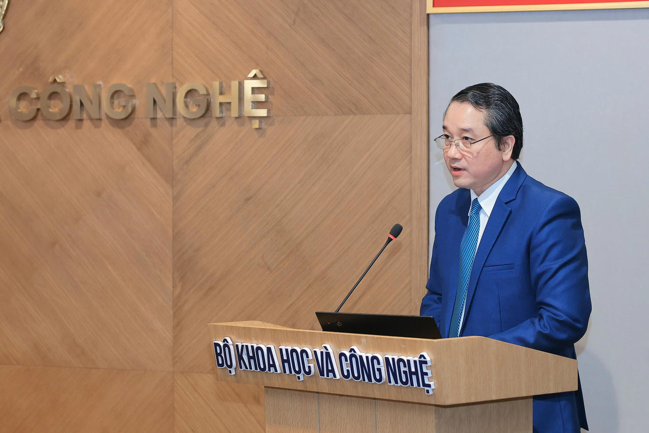 Gi&aacute;m đốc Quỹ NAFOSTED Đ&agrave;o Ngọc Chiến. (Nguồn: Bộ KH&amp;amp;amp;CN)