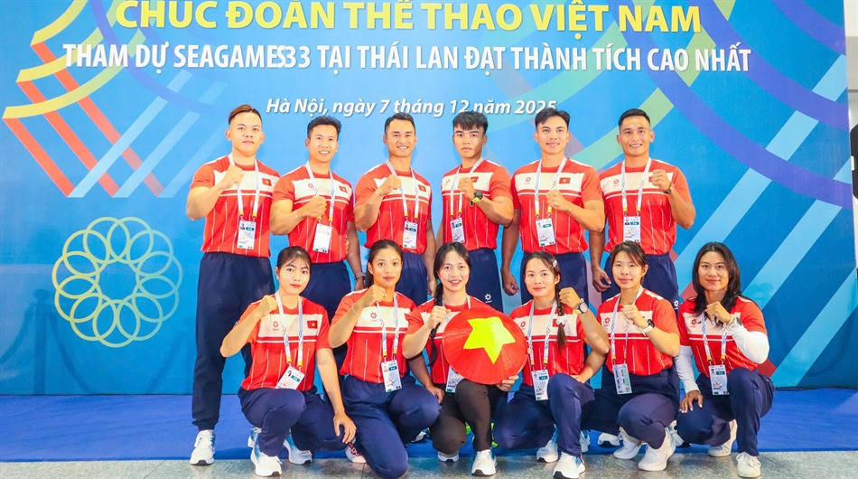 Đo&agrave;n thể thao Việt Nam l&ecirc;n đường sang Th&aacute;i Lan