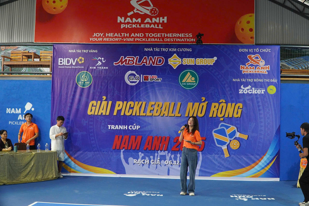 Giải đấu đ&atilde; nhanh ch&oacute;ng khẳng định vị thế l&agrave; một trong những sự kiện Pickleball lớn ở khu vực ĐBSCL (Ảnh: Kh&aacute;nh Thuỳ).