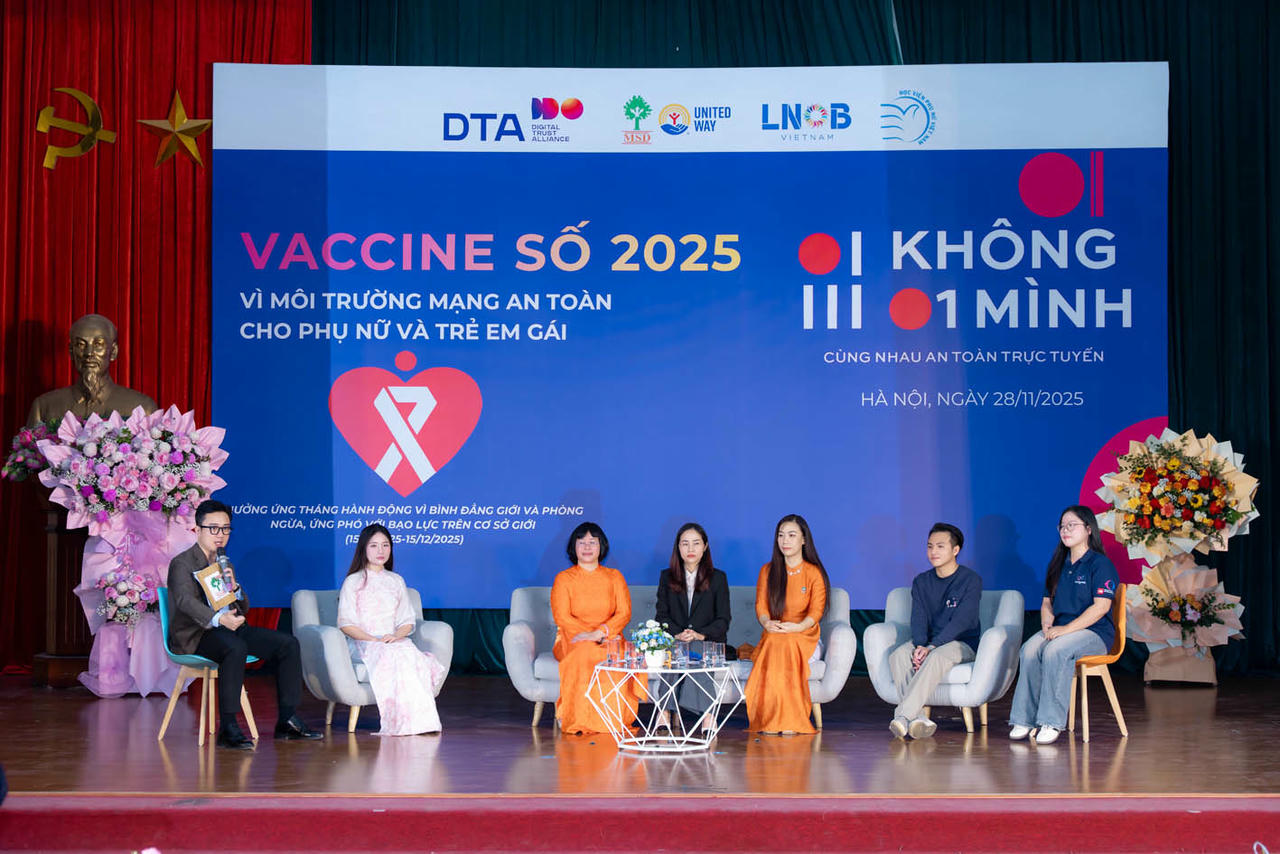Sự kiện 'Vaccine số - Kh&ocirc;ng một m&igrave;nh' ng&agrave;y 28/11/2025. (Nguồn: MSD)