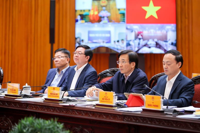 C&aacute;c Ph&oacute; Thủ tướng v&agrave; đại biểu tham dự Phi&ecirc;n họp - Ảnh: VGP/Nhật Bắc