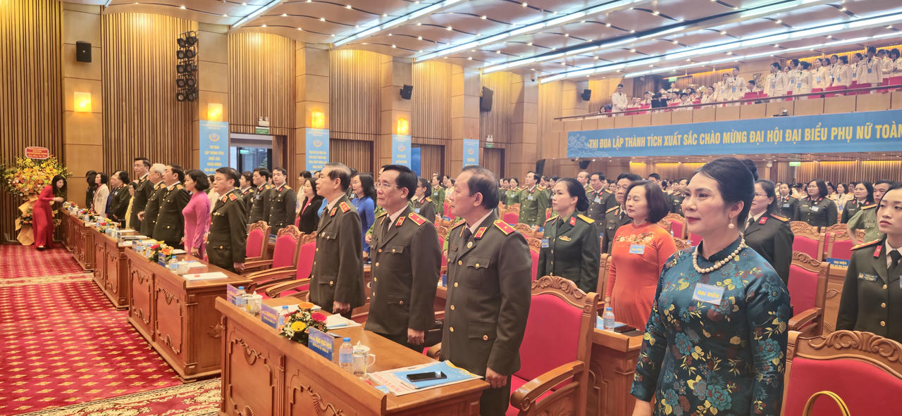 Phi&ecirc;n to&agrave;n thể Đại hội Đại biểu Phụ nữ Bộ C&ocirc;ng an lần thứ X Nhiệm kỳ 2025-2030