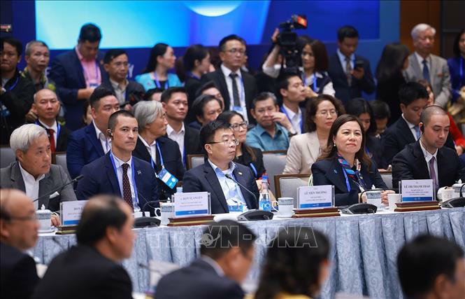 C&aacute;c đại biểu tham dự Diễn đ&agrave;n Kinh tế Việt Nam 2025, triển vọng 2026. Ảnh: Dương Giang/TTXVN
