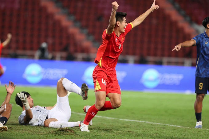 U22 Việt Nam gỡ ho&agrave; 2-2 (Ảnh Đức Cường)