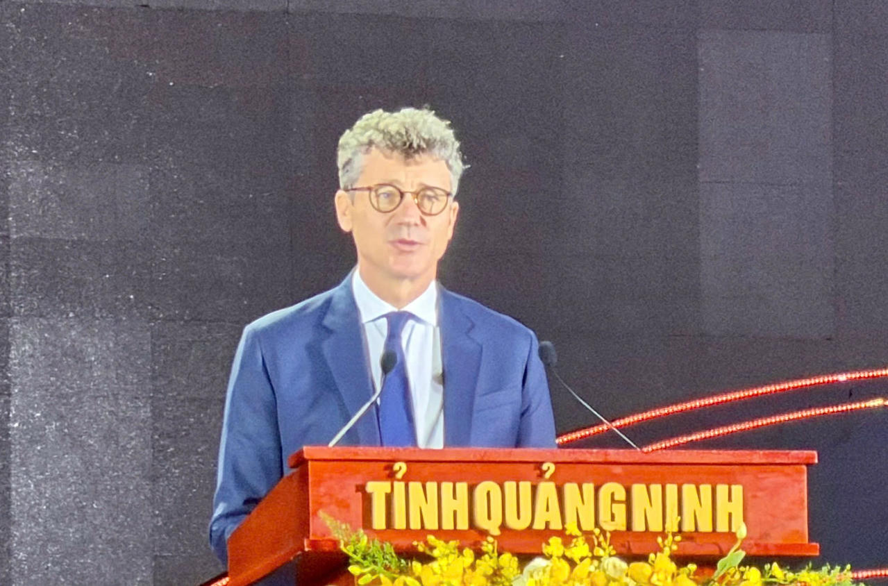 &Ocirc;ng Jonathan Baker - Trưởng Đại diện UNESCO tại Việt Nam ph&aacute;t biểu tại sự kiện.