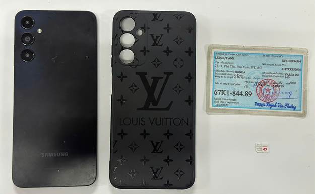 Tang vật thu giữ