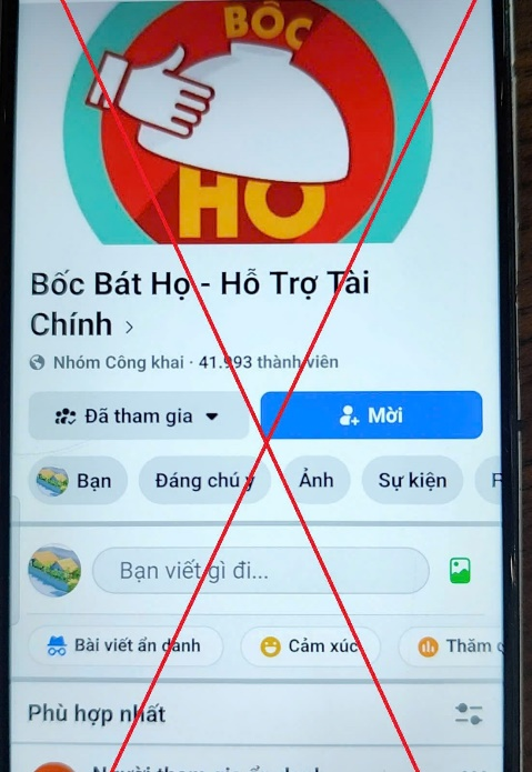Hội nh&oacute;m cho vay l&atilde;i nặng tr&ecirc;n mạng (Ảnh: C&ocirc;ng an)