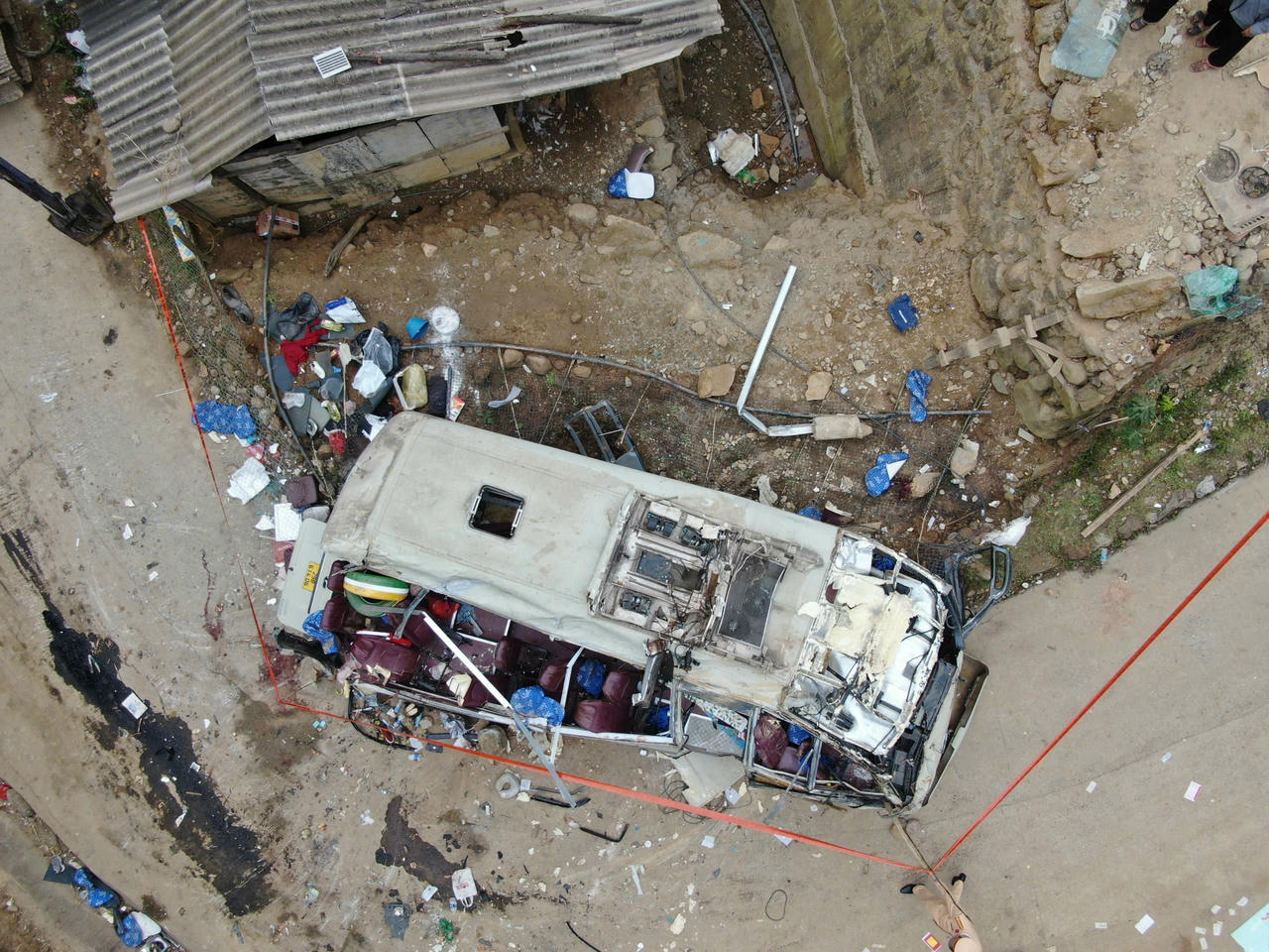 Hi&ecirc;̣n trường vụ tai nạn