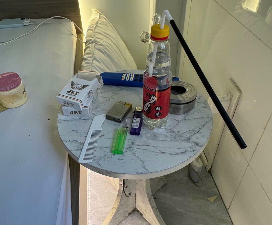 Tang vật tại hiện trường