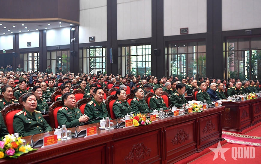 C&aacute;c đại biểu tham dự buổi gặp mặt. Ảnh: qdnd.vn