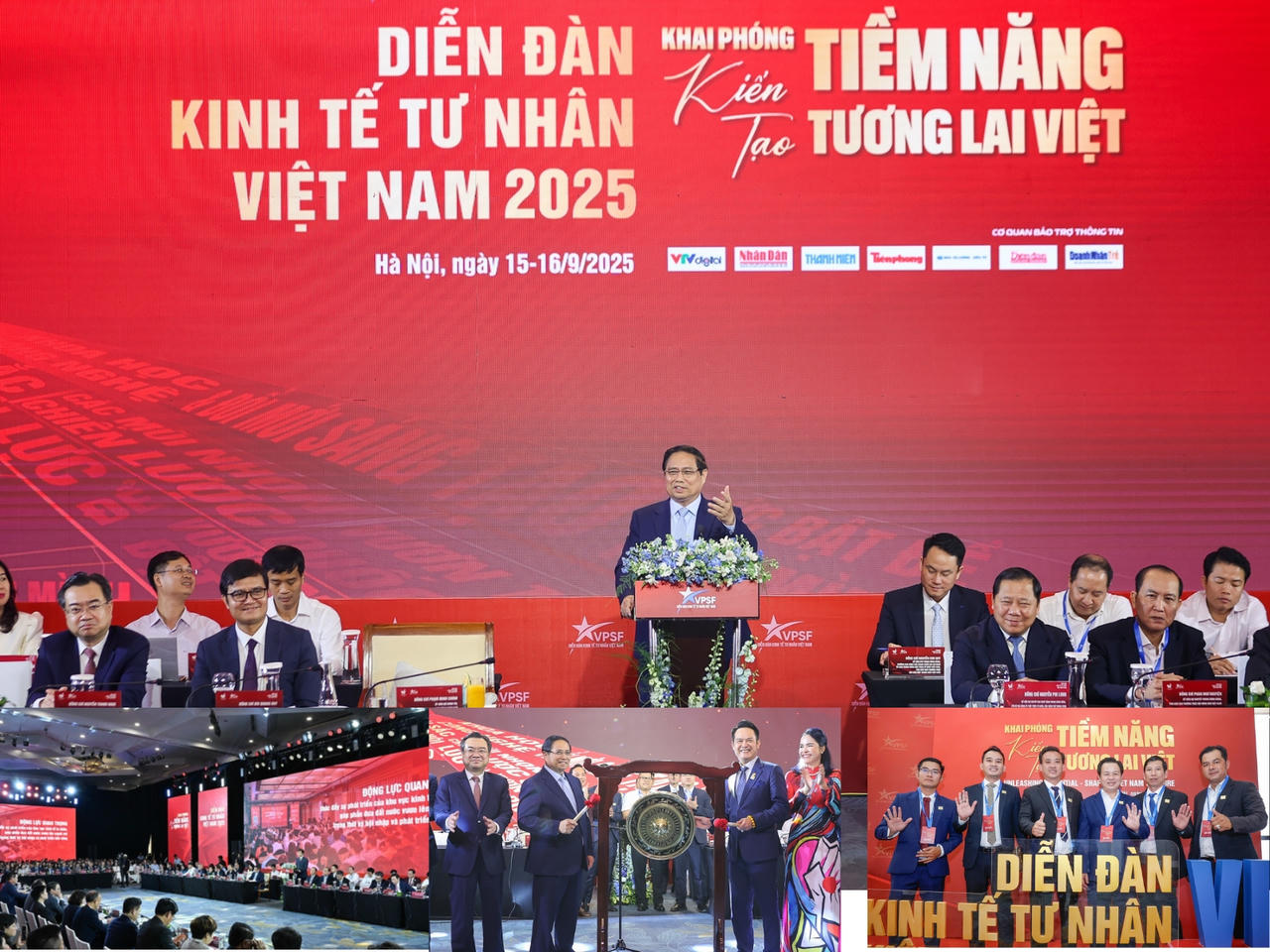 Diễn đ&agrave;n Kinh tế tư nh&acirc;n Việt Nam 2025 đ&atilde; mở ra kh&ocirc;ng gian đối thoại, hiến kế v&agrave; kết nối tri. (Nguồn: TƯ Đo&agrave;n TNCS Hồ Ch&iacute; Minh)