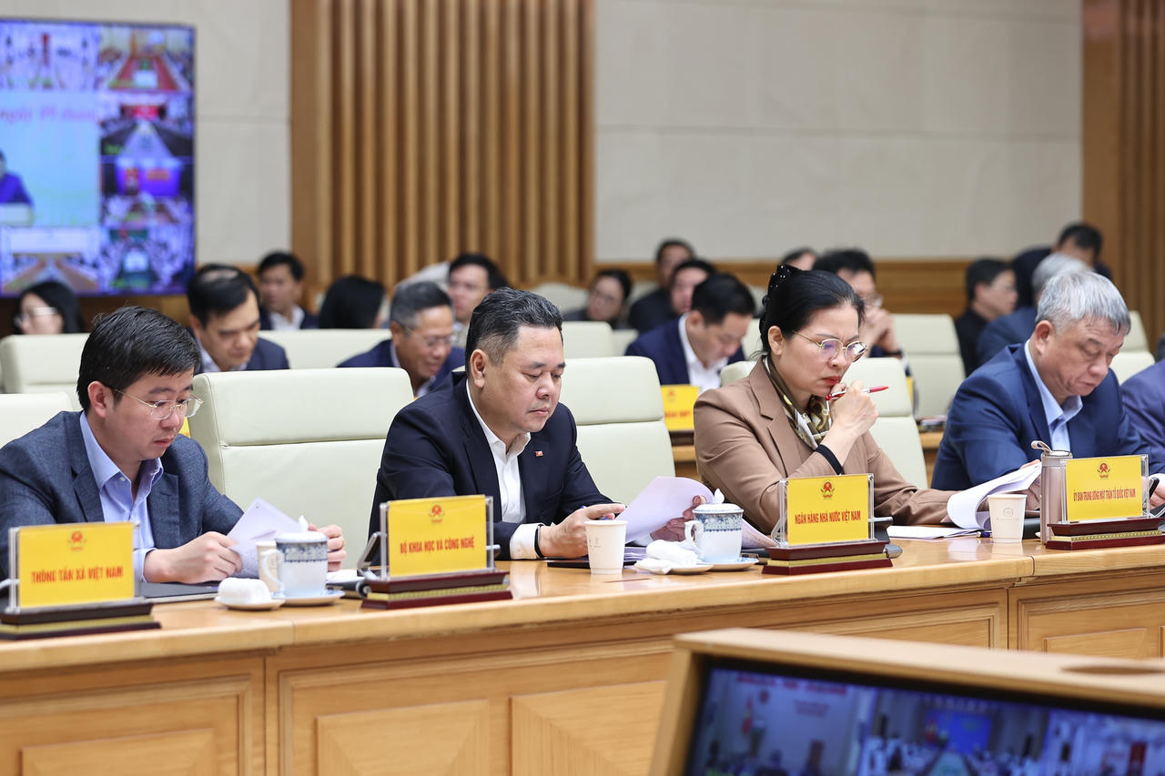 C&aacute;c đại biểu tham dự Hội nghị - Ảnh: VGP/Nhật Bắc