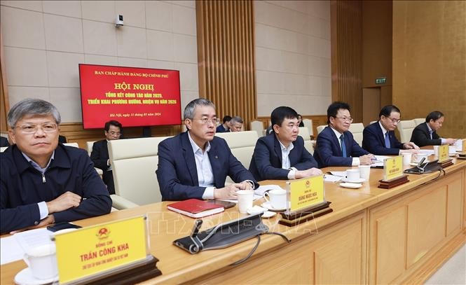 Hội nghị triển khai nhiệm vụ năm 2026 của Ban Chấp hành Đảng bộ Chính phủ
