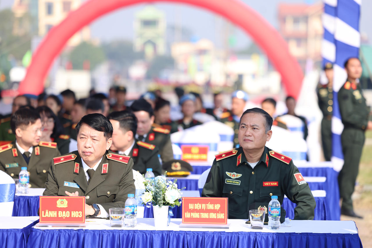 Bộ Công an tăng cường năng lực tham gia gìn giữ hòa bình Liên hợp quốc