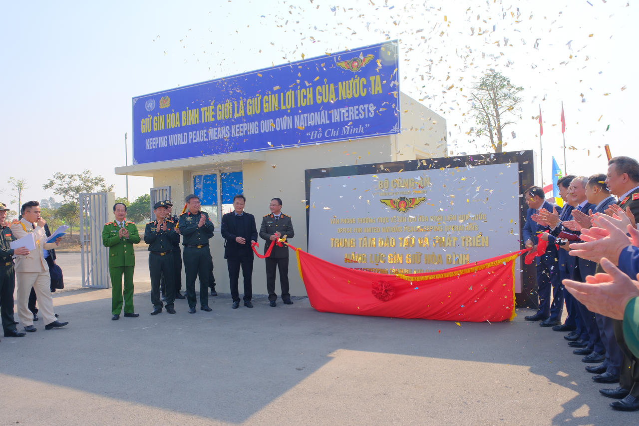 Bộ Công an tăng cường năng lực tham gia gìn giữ hòa bình Liên hợp quốc