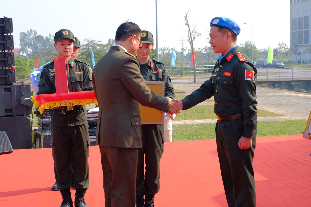 Bộ Công an tăng cường năng lực tham gia gìn giữ hòa bình Liên hợp quốc
