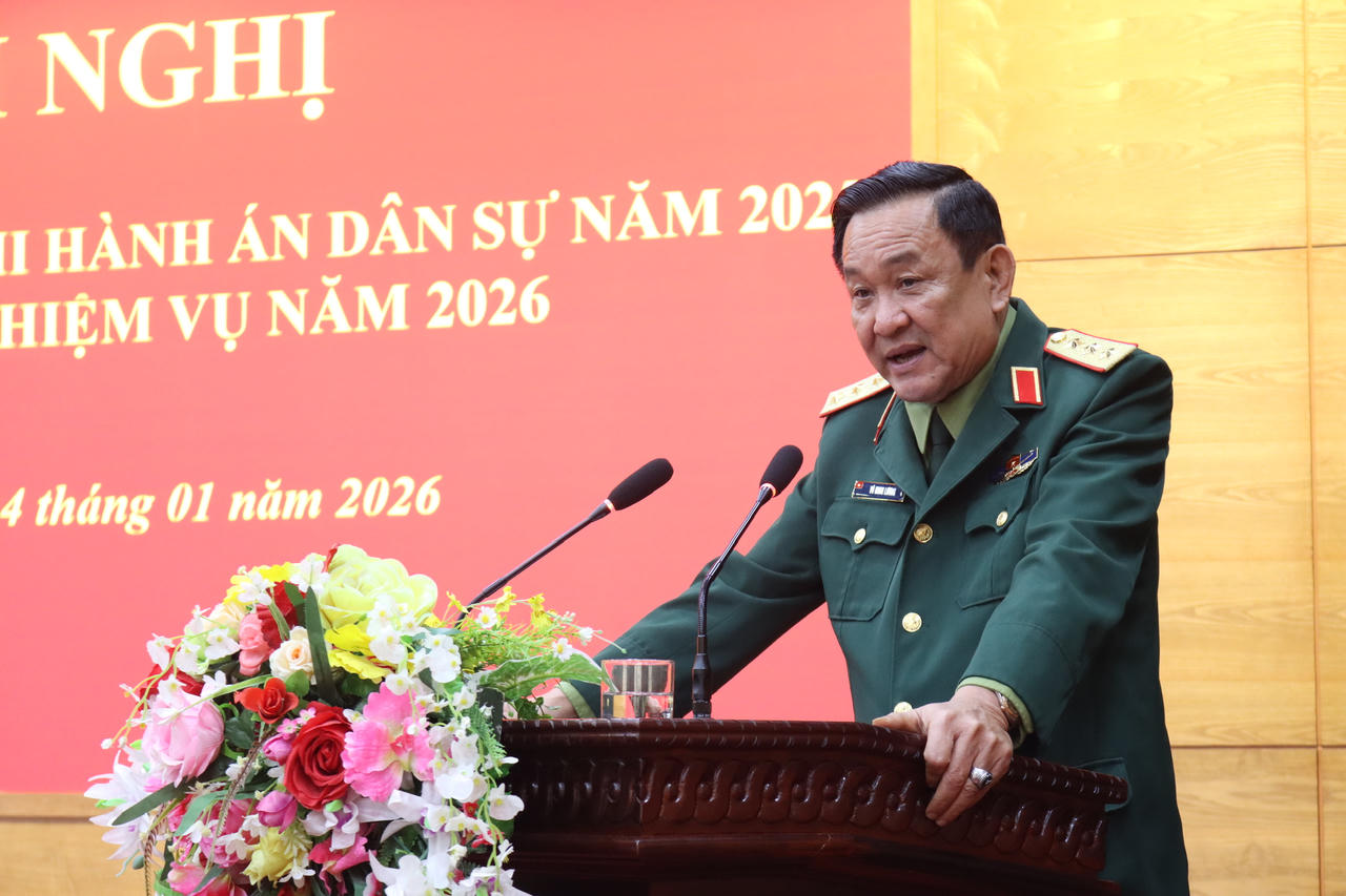 Năm 2025, Thi hành án trong quân đội giải quyết nhiều vụ việc phức tạp