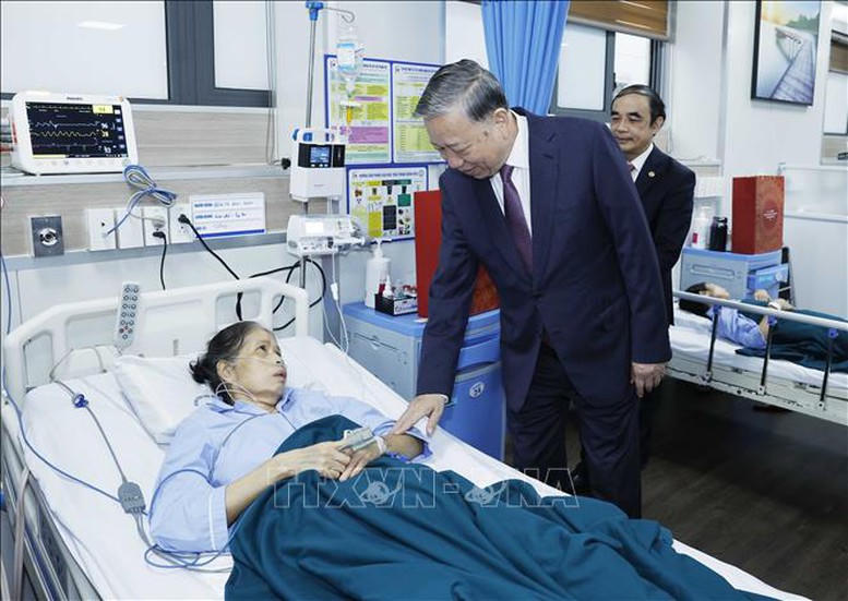 Tổng B&iacute; thư T&ocirc; L&acirc;m dự khởi c&ocirc;ng Dự &aacute;n Khu phức hợp Y tế-Chăm s&oacute;c sức khỏe người cao tuổi- Ảnh 4.