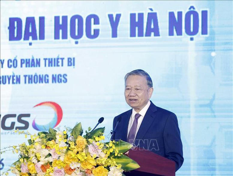 Tổng B&iacute; thư T&ocirc; L&acirc;m dự khởi c&ocirc;ng Dự &aacute;n Khu phức hợp Y tế-Chăm s&oacute;c sức khỏe người cao tuổi- Ảnh 3.