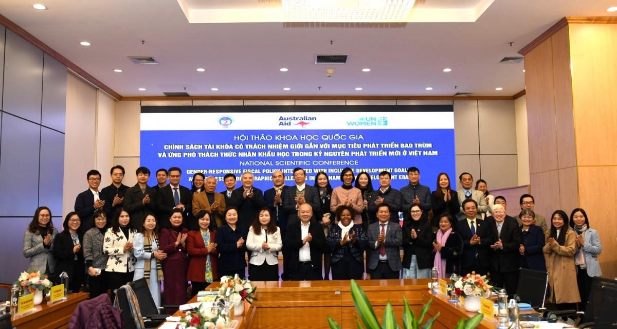 Hội thảo khoa học quốc gia: Chính sách tài khóa có trách nhiệm giới gắn với mục tiêu phát triển