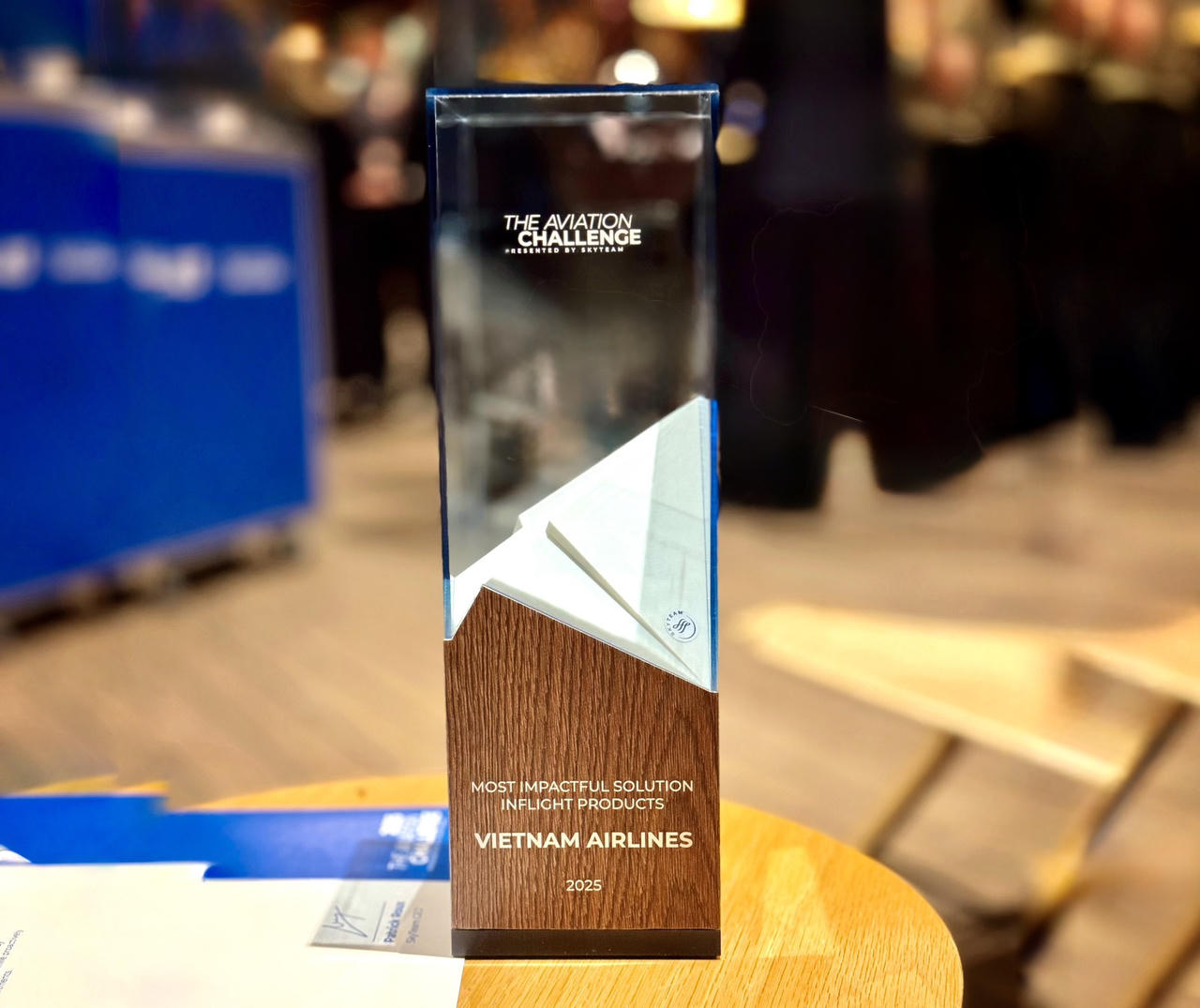 Vietnam Airlines được vinh danh trong Thử thách Chuyến bay bền vững 2025 của SkyTeam